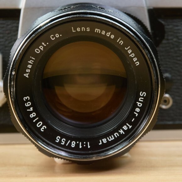 Pentax Spotmatic SP II 35mm SLR Film Camera, with 55mm f1.8 Super-Takumar Lens - Picture 4 of 10